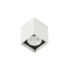 Alden White Black, nowoczesna lampa natynkowa, biało czarna, LED, 4000K, SLC78002/12W 4000K WH+BL